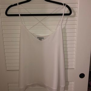 White Strappy Tank top